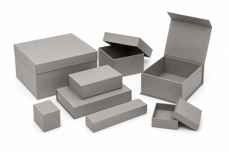 Cartón gris para cajas rígidas